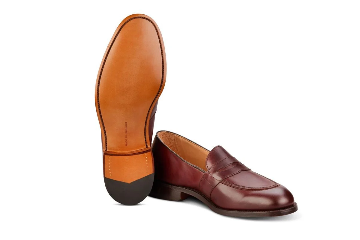 Alfred Penny Loafer - Burgundy Calf - Image 5