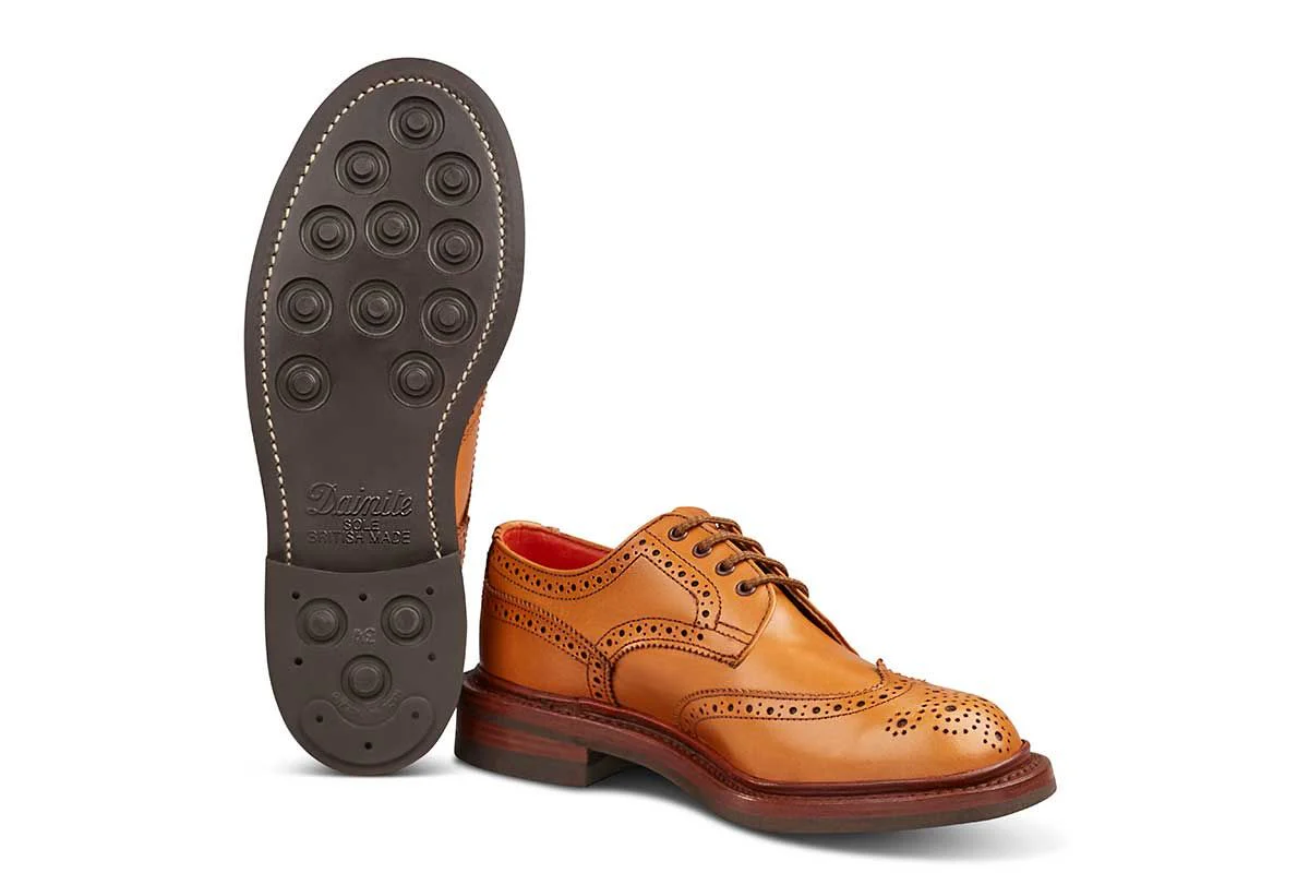 Anne Brogue Country Shoe - ACORN ANTIQUE - Image 6