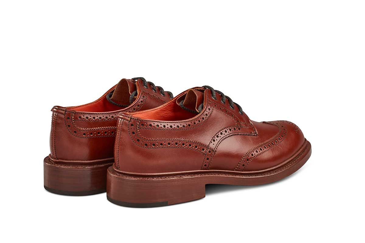Anne Brogue Country Shoe - Marron Antique - Image 4