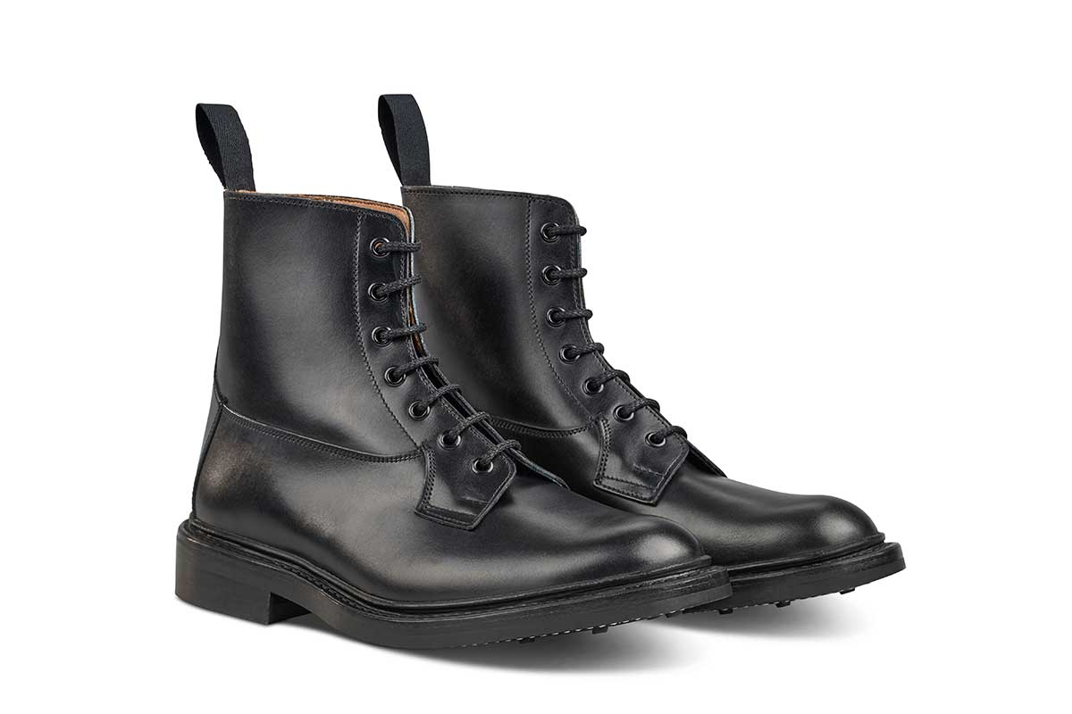 Burford Country Boot - Black Calf - Image 3