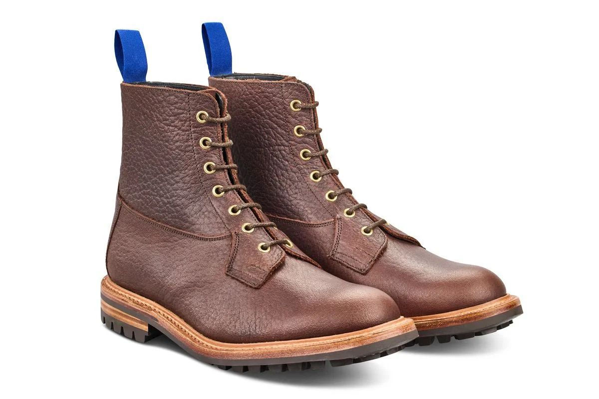 Burford Country Boot - Brown Buffalo (Tricker's Exclusive) - Image 3