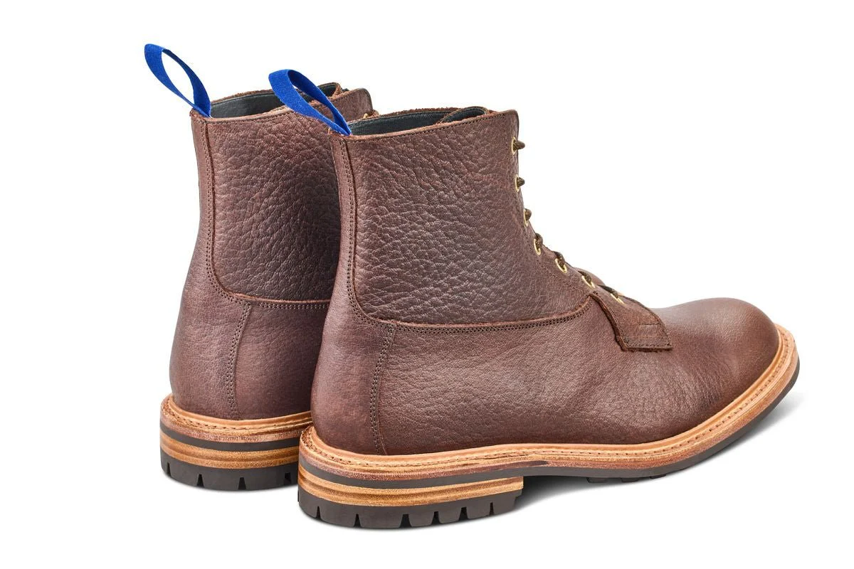 Burford Country Boot - Brown Buffalo (Tricker's Exclusive) - Image 4