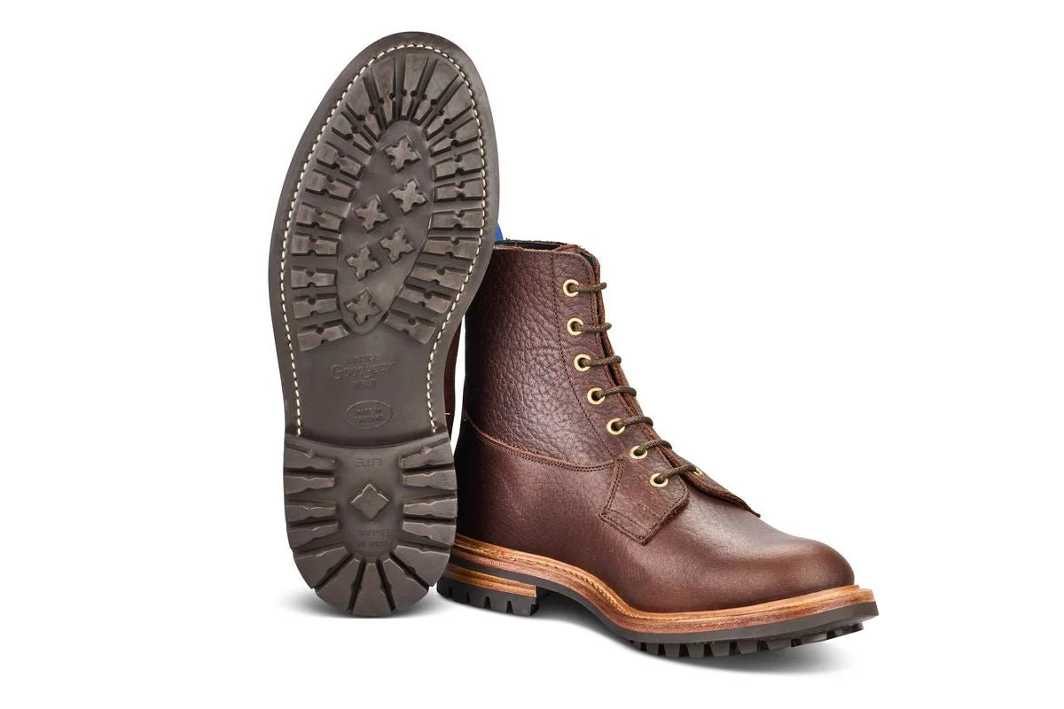 Burford Country Boot - Brown Buffalo (Tricker's Exclusive) - Image 5