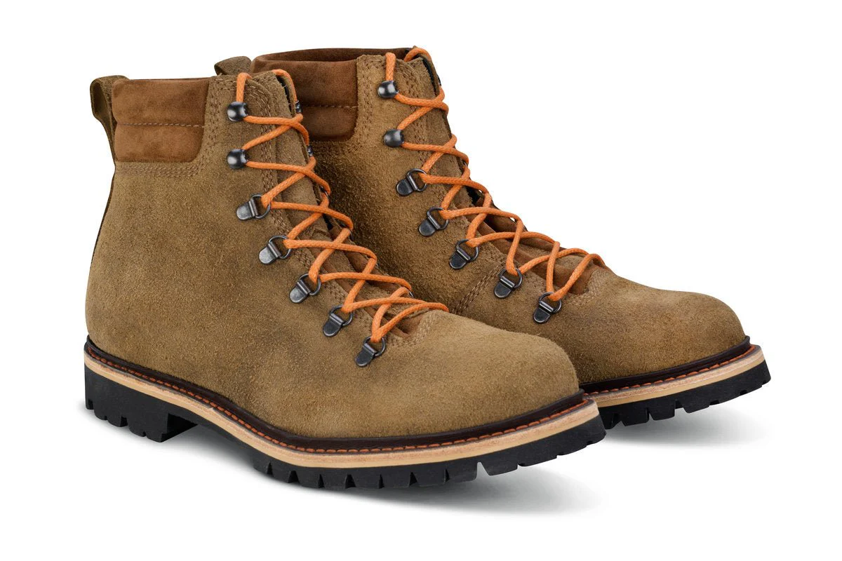 Corbett Walking Boot - Peanut Reverse Suede - Image 3