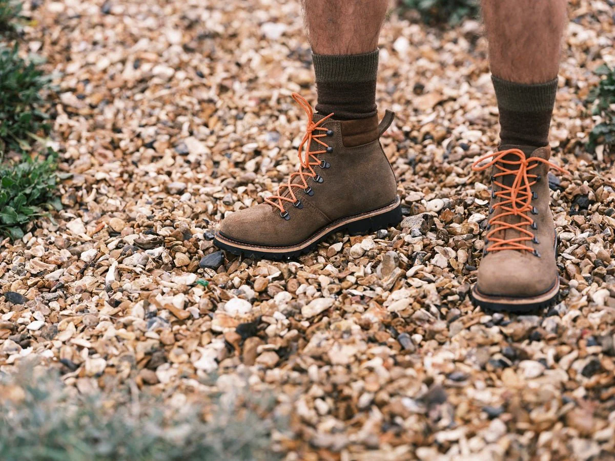Corbett Walking Boot - Peanut Reverse Suede - Image 6