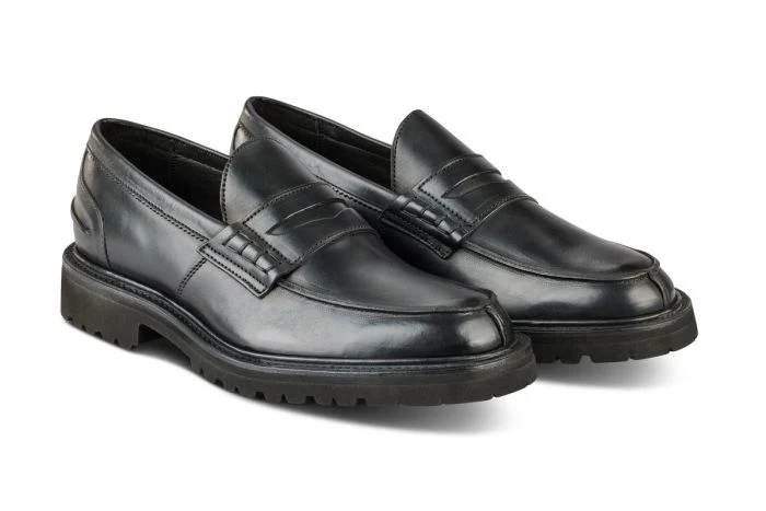 Eva Penny Loafer - Black - Image 4