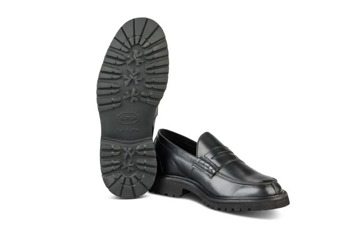 Eva Penny Loafer - Black - Image 5