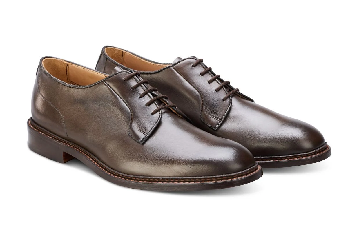 Robert Derby Shoe - Espresso Burnished - Image 4