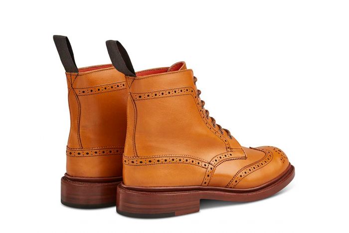 Stephy Brogue Boot - ACORN ANTIQUE - Image 4