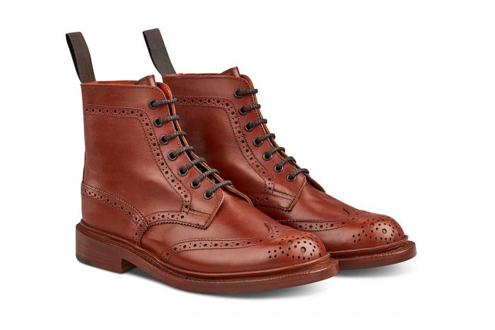 Stephy Brogue Boot - MARRON ANTIQUE - Image 3