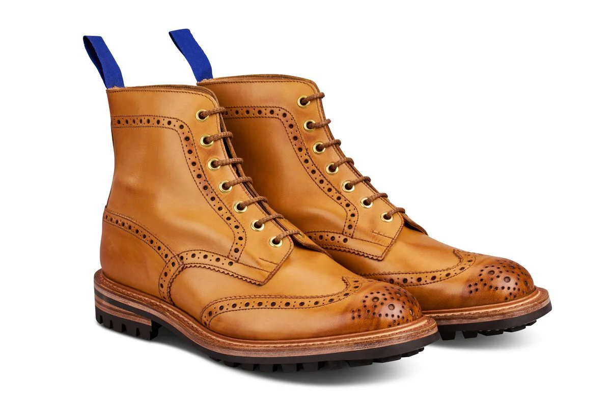 Stow Country Boot - 1001 Burnished (Tricker's Exclusive) - Image 3